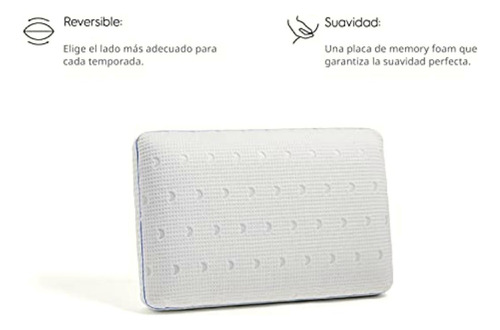Luuna Almohada Cool Memory Gel, King Size