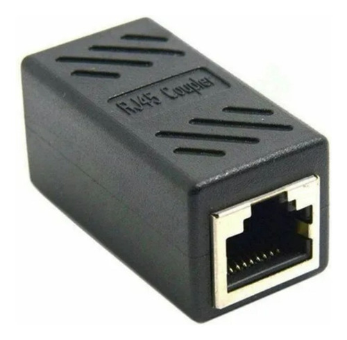 Unión Acople De Red Lan Para Cable Utp Conector Rj45 X 2 Und