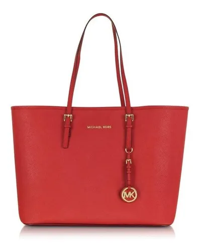 Bolsa michael kors roja original hot sale