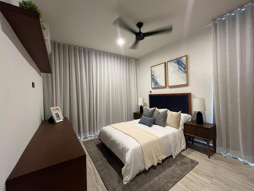 Venta Departamento De 2 Habitaciones En Privada En Temozón Norte
