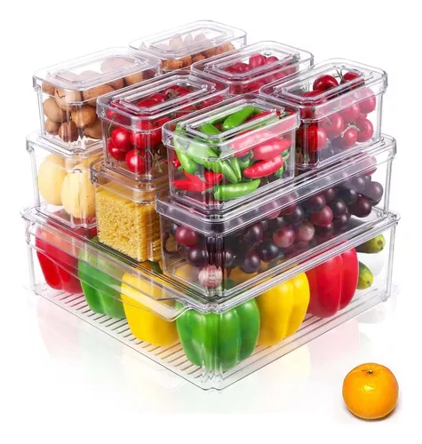 Organizadores para Refrigerador Redlemon Alacena y Cocina 6 Piezas