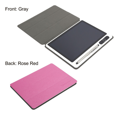 Tableta Lcd De 9 Pulgadas Reutilizable Con Funda De Polipiel