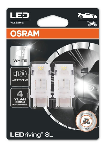 Juego De Lamparas Led Osram (3157) P27/7w 12v 