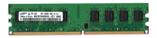 Memoria RAM color verde  2GB 1 Samsung M378T5663EH3-CF7