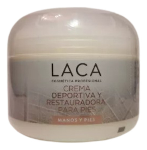 Crema Deportiva Y Restauradora De Pies Laca 160 Gr.