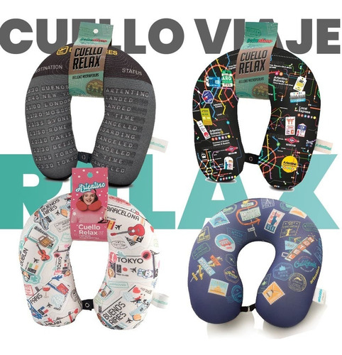 Imagen 3 de 10 de 3 Cuello Almohada Viaje Relax Microperlas Hombre Mujer Niños