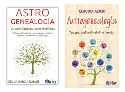 Pack Astrogenealogia 2 Tomos - Garcia Robles - Azicri - Kier