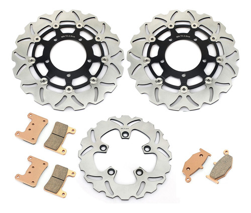 Rotor Freno Delantero Trasero Para Suzuki Gsxr600 Gsxr750