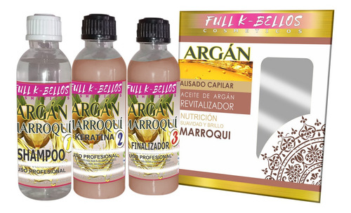 Argan Marroqui Kit 60ml - mL a $250