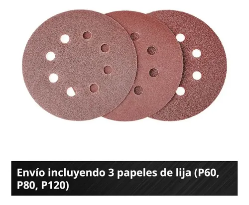 Lijadora Rotorbital + Cargador Y Batería 4.0ah 18v Einhell