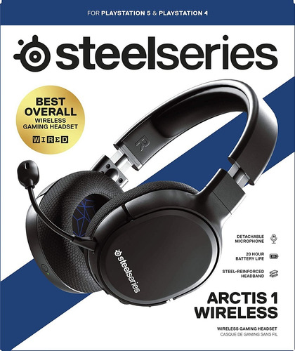 Audifonos Steelseries Arctis 1 Inalambrico Ps5, Ps4 Y Pc