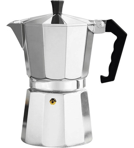 Cafetera Italiana De Aluminio 6 Pocillos
