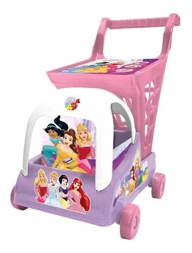 Carrito Shopping Cart Compras Disney Minnie Mickey Princesa 