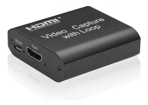 Placa De Captura De Vídeo Com Loop Hdmi 4k Out Usb Hd Card