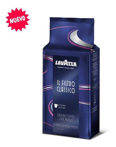 Café Italiano Lavazza Il Filtro Classico 1kg Grano Molido