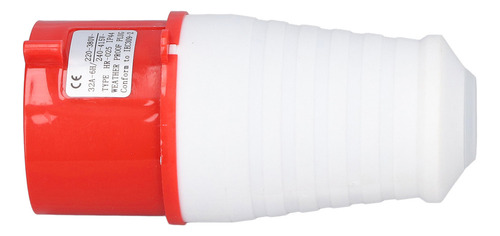 Soquete Industrial De 5 Pinos 32a Ip44 Impermeável À Prova D