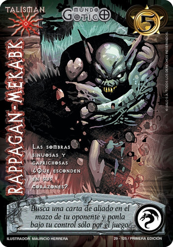 Imagen 6 de 7 de Colección Completa Mundo Gótico + 5 Cartas Promocionales