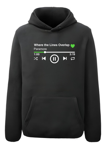 Sudadera Musical Paramore | Where The Lines Overlap