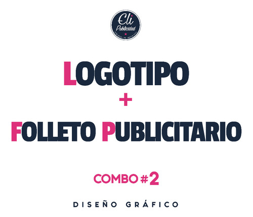 Combo 2 - Logotipo + Folletos/flyers | Diseño Grafico