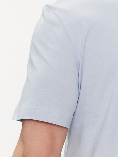 Polera Linear Chest Graphic Azul Calvin Klein