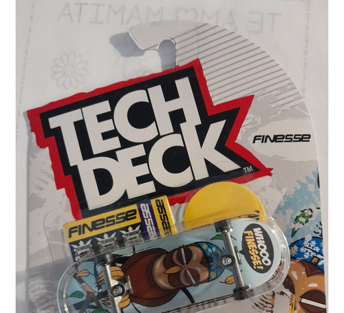 Techdeck | Patineta | Skate | Finesse (celeste)