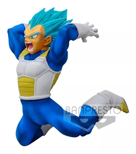 Estátua Banpresto Bandai Dragon Ball Super Vegeta Super Saiyajin Blue  Chosenshiretsuden - Início