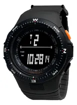 Comprar Reloj Hombre Skmei 0989 Sumergible Digital Alarma Cronometro Color De La Malla Negro