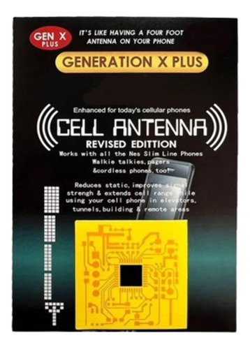 10 Antenas Pegatinas Celular Amplificador Señal