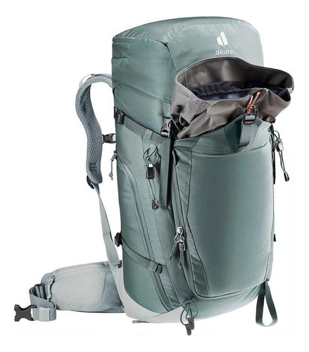 Mochila Ataque Trail Pro 34 Litros Sl Azul Petróleo - Deuter