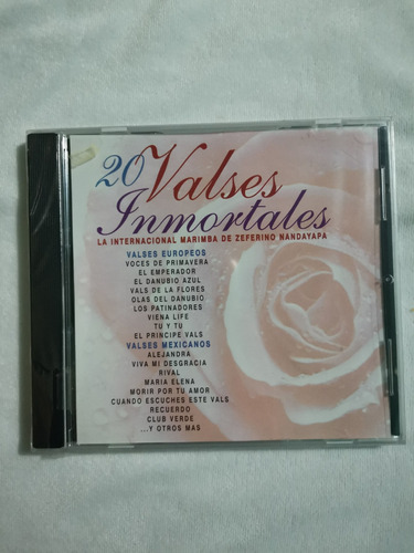 20 Valses Inmortales Cd Original Nuevo Y Sellado 