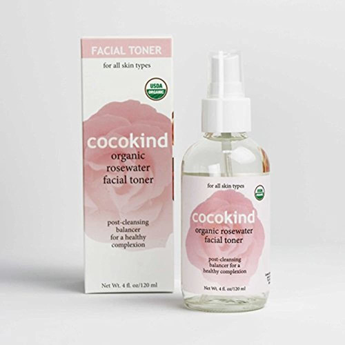 Tonico Facial De Agua De Rosas Cocokind Organico