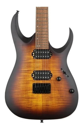 Ibanez Rga42fm-def Guitarra Eléctrica Café Sombreada H-h Color Dragon eye burst flat Material del diapasón Jatoba Orientación de la mano Diestro