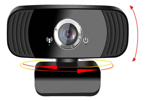 Camara Negocio 1080p Microfono Dual Cubierta Privacidad Plug