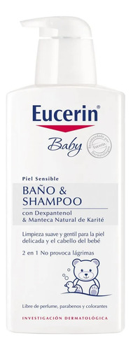 Eucerin Baby Baño Y Shampoo (400 Ml)