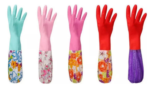 Guantes Para Lavar Platos Y Lavar Ropa, 5 Pares