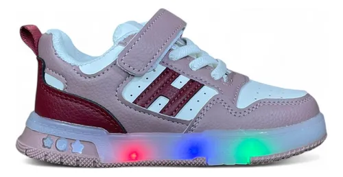 Zapatillas Con Luces Para Niño Y Niña