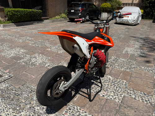 Ktm Sx 85 Convertida Para Pista, Con Equipo Adicional