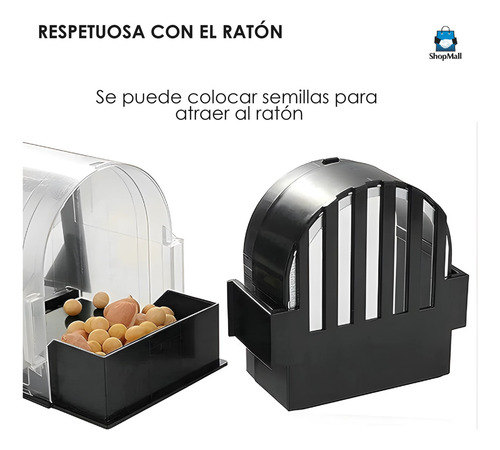 Trampas Para Ratas Ratones Efectivas Automática Jardín 2pcs