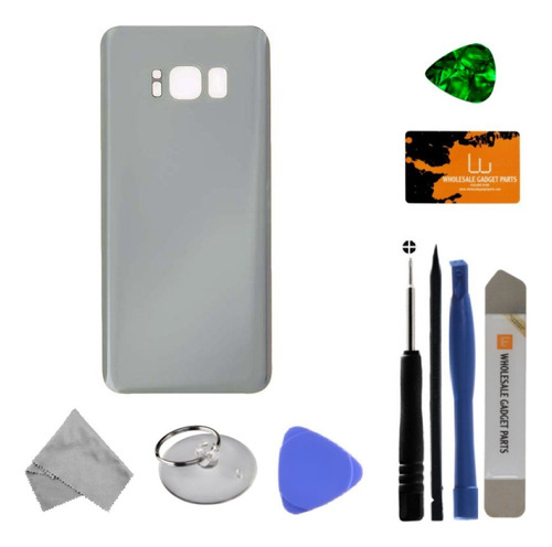 Vivienda Trasera Para Samsung Galaxy S8 Arctic Silver Pieza