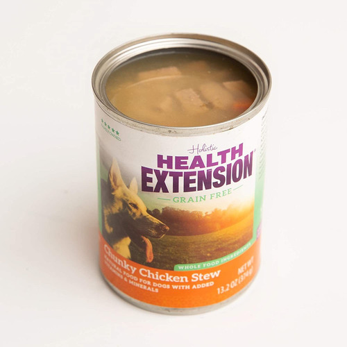 Health Extension Grano Chunky Chicken Stew Enlatado Wet Dog