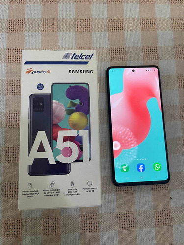 Celular Samsung A51 128gb Memoria Ram 4 (Usado)
