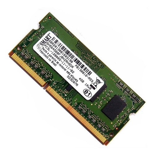 Memória 4 Gb Notebook 1rx8 Ddr3 Pc3l -12800s