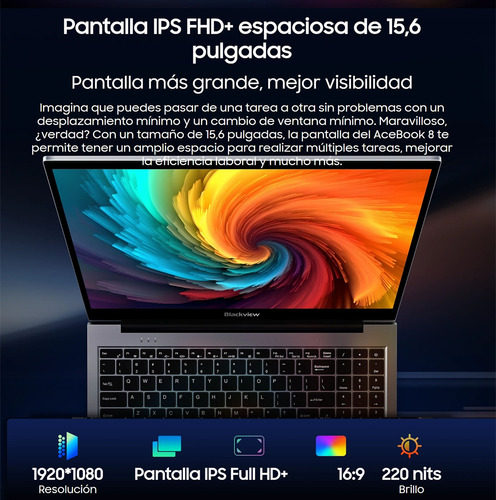Notebook Blackview Acebook 8 - El Mejor Bautizado En Youtube