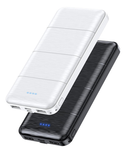 Cargador Portatil-power-bank - Paquete De 2 15000mah Dual Us