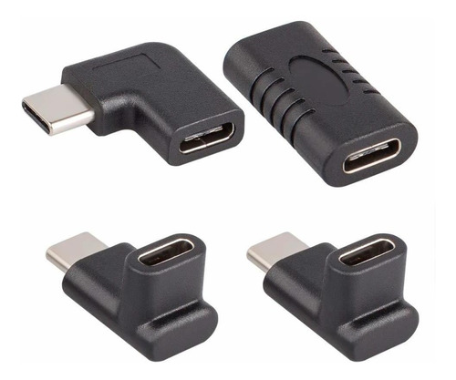 4 Pcs Usb-c Adaptador Danzix Type-c Macho A Hembra Hembra A