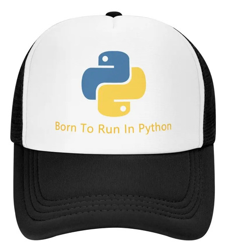Gorra De Béisbol Born To Run In Python