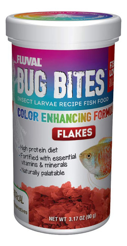 Fluval Bug Bites - Alimento Para Peces Tropicales, Copos Par