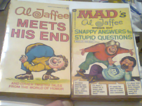 Revista Mad Al Jaffee 2 Libros Meet  + Pregunta Estupida Kxz
