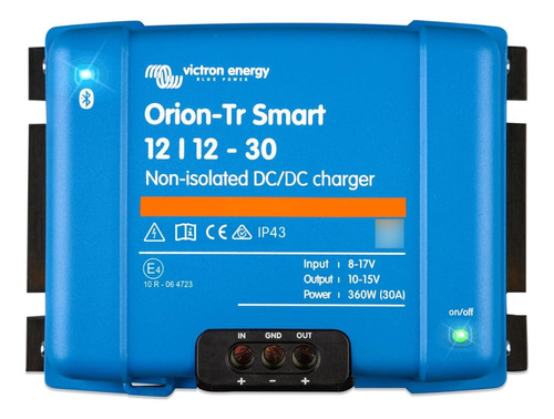 Orion-tr Smart 12/12-30a (360w) Non-isolated Dc-dc Charger
