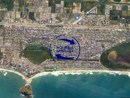 Imagem 11 de 15 de Terreno De Esquina Para Incorporação No Recreio Dos Bandeirantes Com 651m², Rua Albano De Carvalho, Entre A Av. Das Américas E O Parque Chico Mendes. - 1318